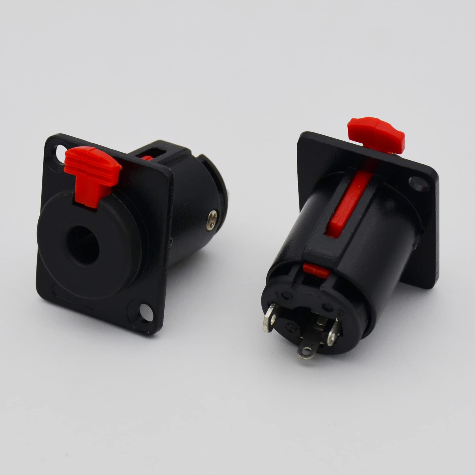 Amazon.com: Czyuntuo 5 Pack Black 1/4 inch jack,1/4-inch